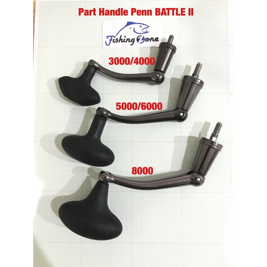 Penn Part - Handle BATTLE II 3000 4000 5000 6000 8000 Spinning Reel