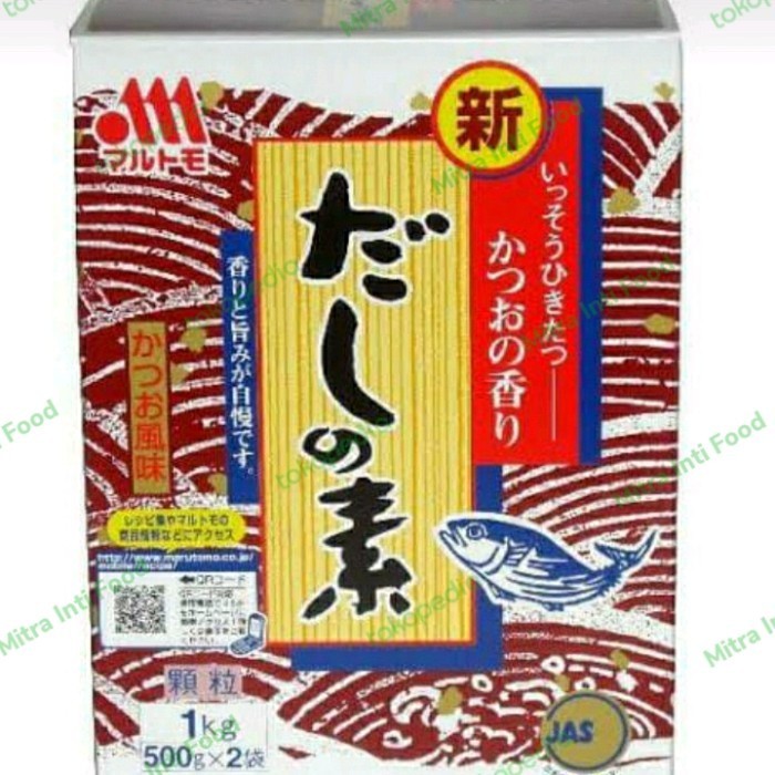 

Marutomo Hondashi 1 Kg / Kaldu Ikan