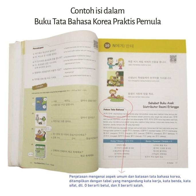 [Cod] Buku Tata Bahasa Korea Praktis Pemula Dan Menengah Darakwon Erlangga