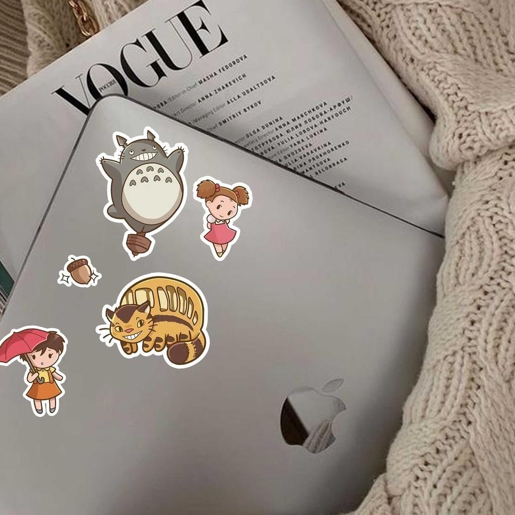 

Sticker Ghibli My Neighbor Totoro Aesthetic Stiker Waterproof (10Pcs) Sale