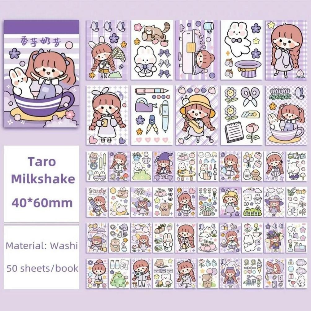 

(Isi 24 Lembar) Mainan Stiker Buku Anak Mini Isi 24 Anti Air Cod