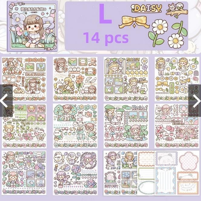 

Telado Stiker Waterproof 2D Korea Lengkap Gratis Ongkir