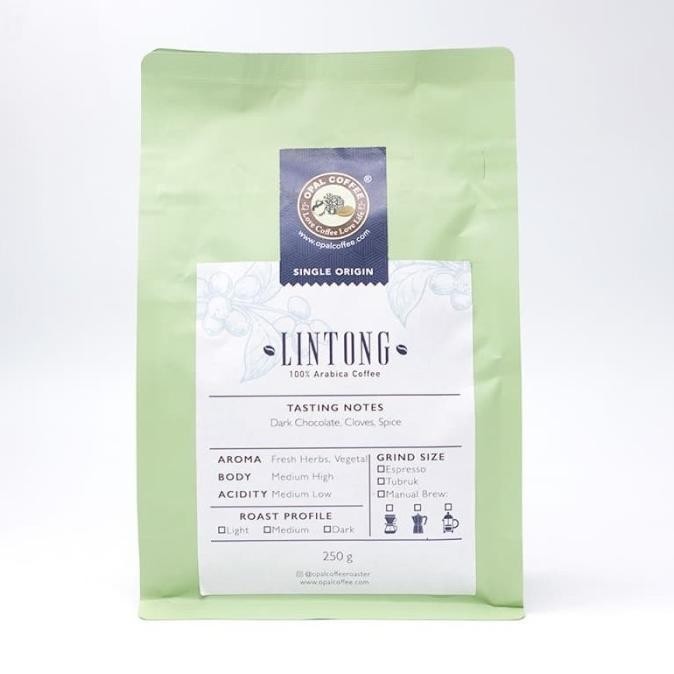 

Opal Coffee - Lintong Arabica Roasted Beans 250G