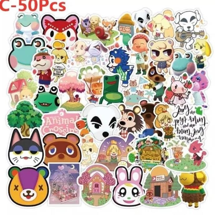 

Stiker 50pcs Animal Cartoon Series