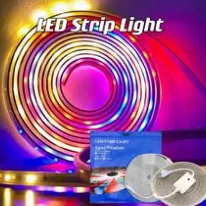 VIRAL Lampu Hias Led Strip Led Selang Warna Warni 8-10 Meter RGB Outdoor SMD Led Hias Agustusan / LA