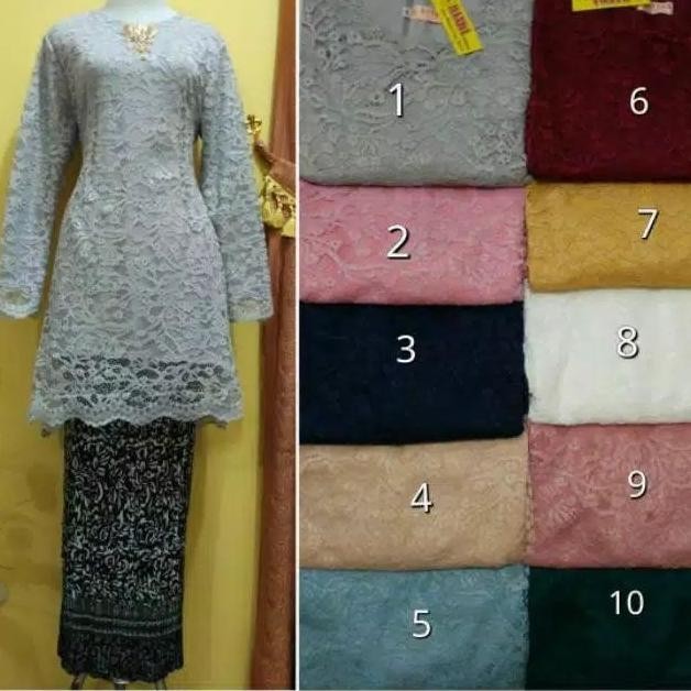 tunik brokat/baju kurung siti nurbaya broka