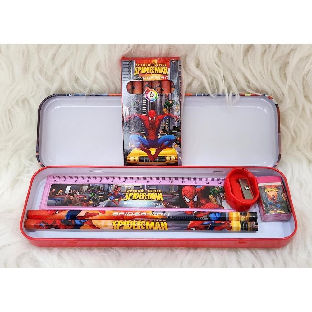 

Oy58 Studyset Set Alat Tulis Yoyo 8015 Motif Anak Spiderman Cars Frozen Hellokitty Cod