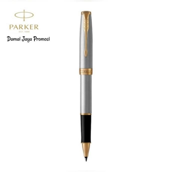 

Jual Pulpen Parker Sonnet Ss Gold / Silver Original Trim Roller Ball (Rb)