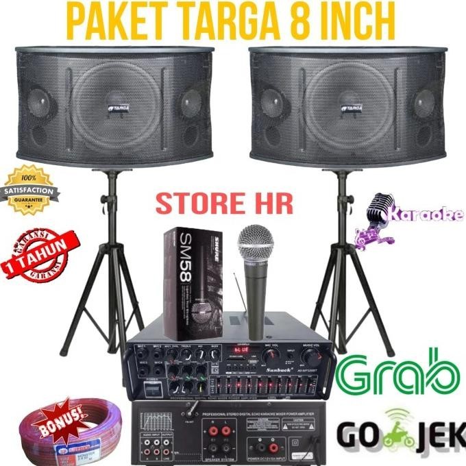 Jual Paket Karaoke Targa 8 Inch Murah Karaoke Rumahan