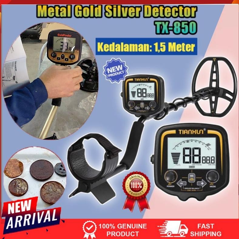 DFG Tx850 original gold metal detector pendeteksi logam dan emas ori detektor logam pendeteksi logam