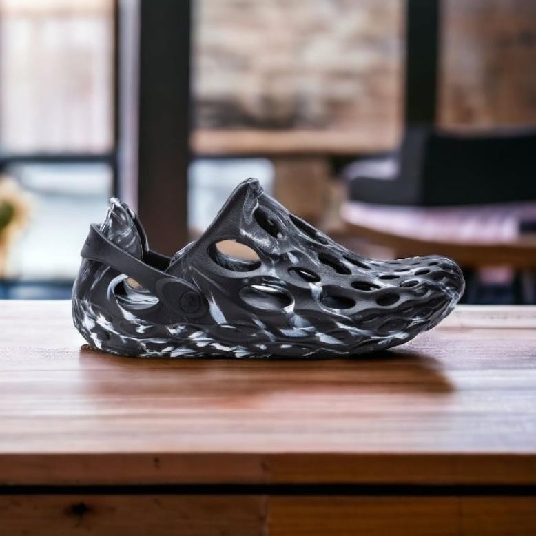 Merrell Hydro Moc Black White Original 100%