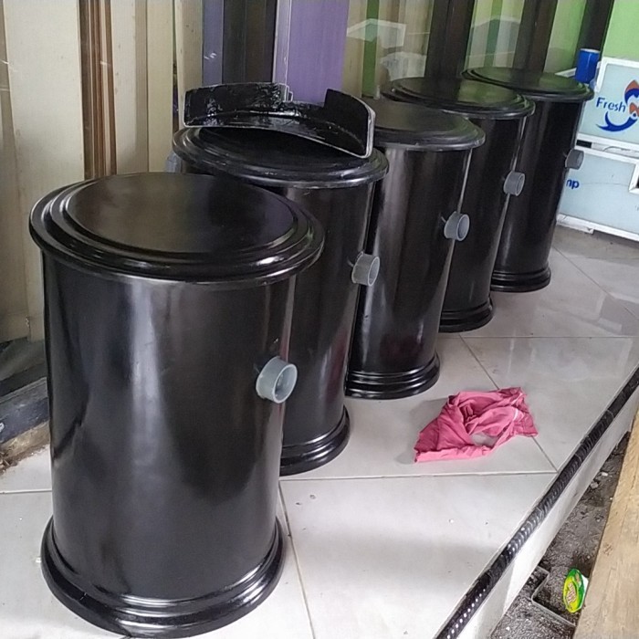 Filter Tabung / Tong Fiber D:30 T:50 Kolam Ikan Koi.