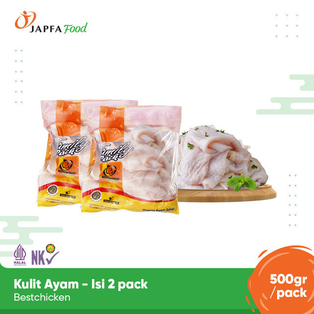 

Bestchicken Bundling Hemat Kulit Ayam Bersih / Chicken Skin 500gr - Isi 2 pack