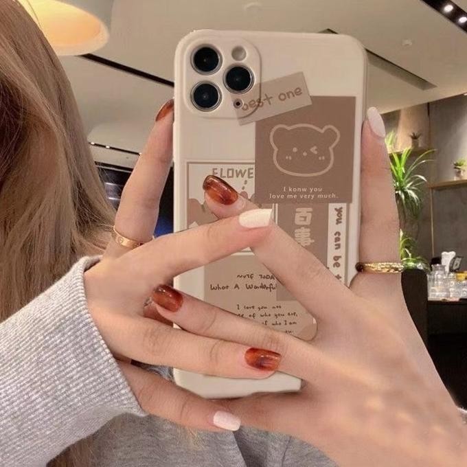 CASE XIAOMI POCO M3 PRO 5G CASING HP SOFTCASE MOTIF BEAR BOBA LUCU