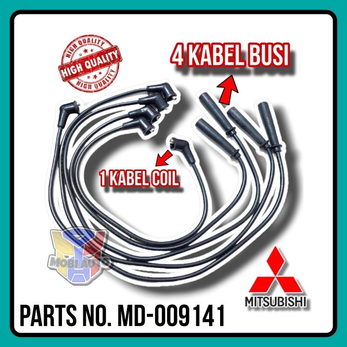 Kabel Busi Set Mobil Mitsubishi L300 Bensin / Kuda Bensin