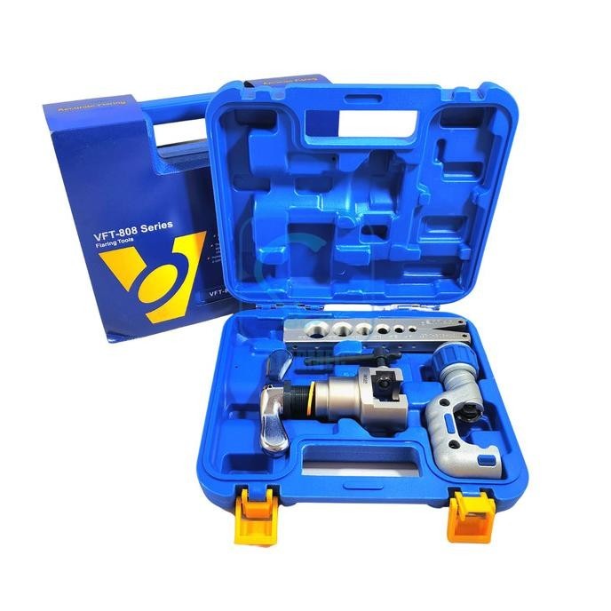 New | Bagus Flaring Tool Ac Value Pipa Ac + Cutter Vft-808-Is