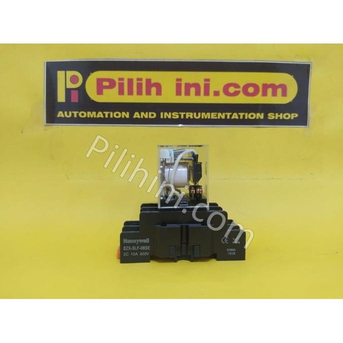 Paket Honeywell relay dan socket SZR-LY2-S-N1 DC24V + SZX-SLF-08SE Tersedia