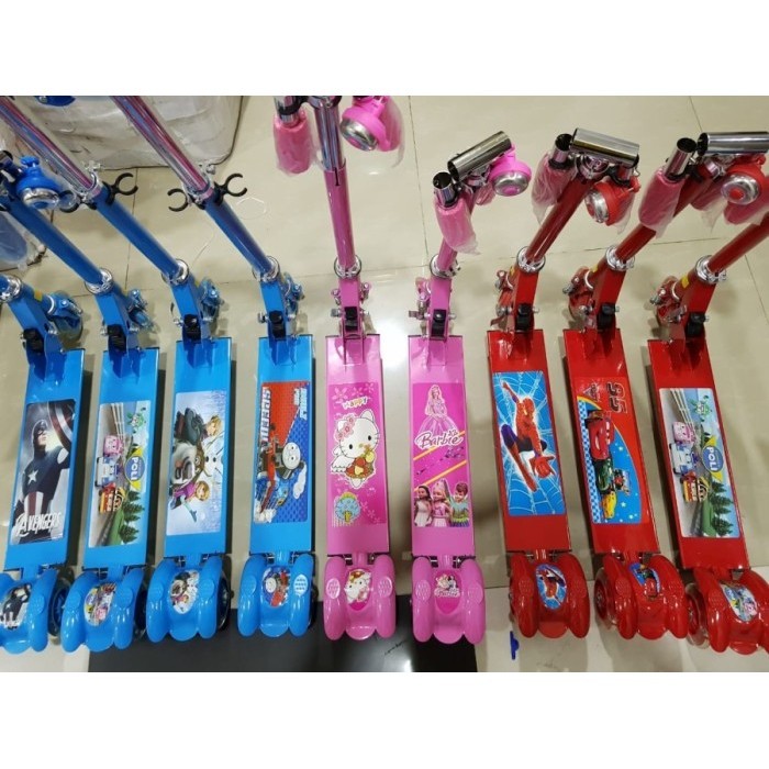 Scooter / Skuter Bell Anak Motif Gambar Karakter