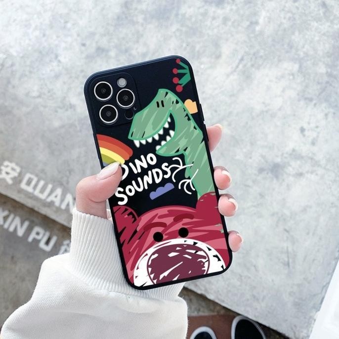 CASE OPPO A5S A7 A11K A12 A5 A9 2020 CASING HP MOTIF DINO LUCU TERBARU