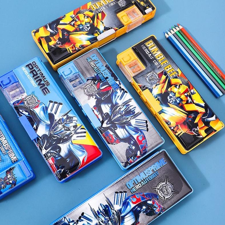 

Kotak Pensil Anak Laki Laki Kode Sandi Pencil Case Tempat Pensil Transformer Password Magnet tempat pensil laki laki