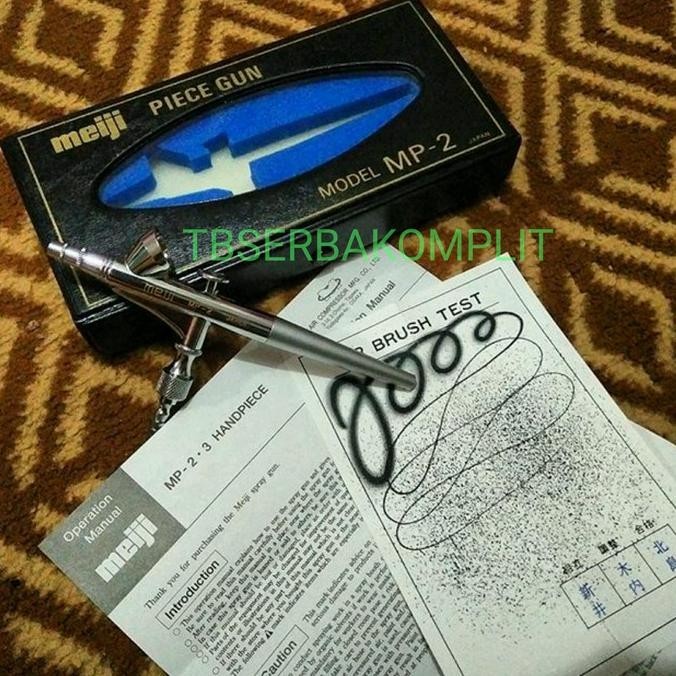 

Sale Ori Meiji Mp-2 Penbrush Japan Mp3 Pen Brush Airbrush Air Brush 0.2 Mm Termurah Terlaris
