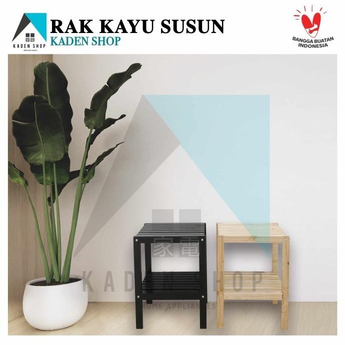 Rak Kayu Susun 3