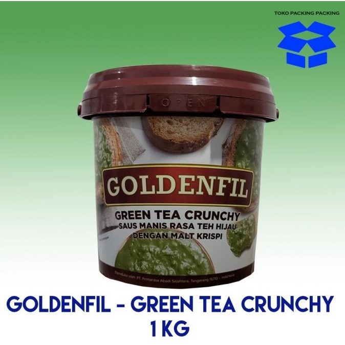 

Goldenfill - Green Tea Crunchy / Selai Rasa Green Tea Crunchy 1 Kg