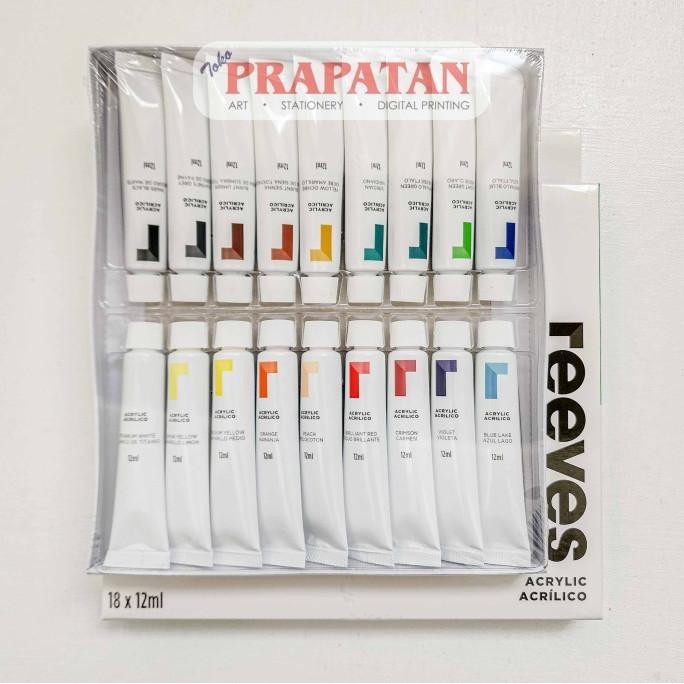 

Cat Akrilik Set Reeves 18x12ml | Reeves Acrylic Set