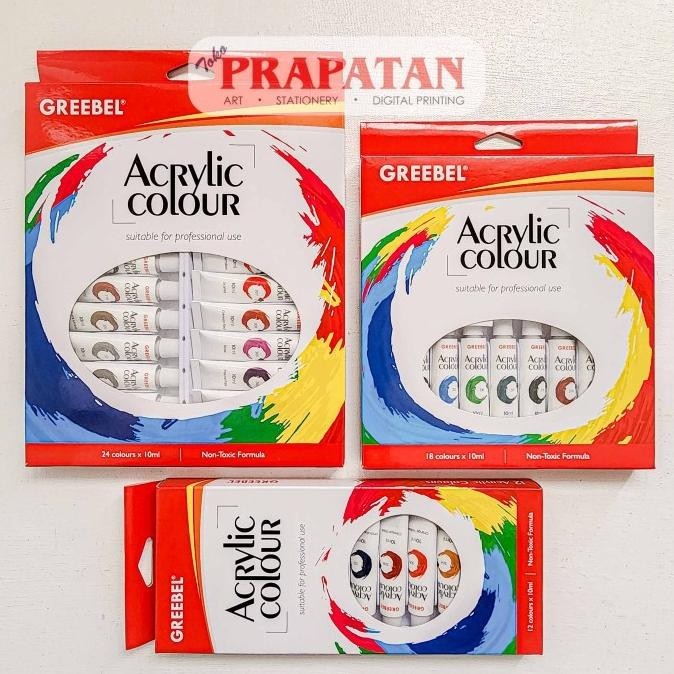 

Cat Akrilik Set Greebel 18x10ml | Greebel Acrylic Set