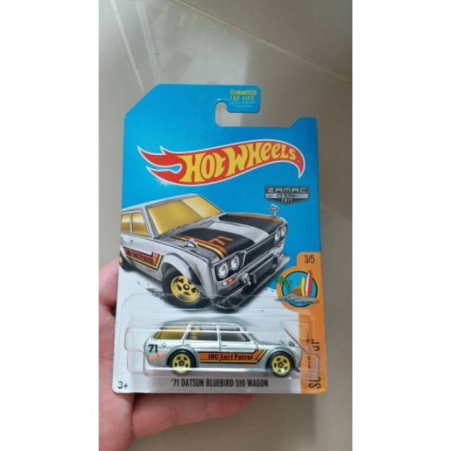 Hot Wheels 71 Datsun Bluebird 510 Wagon Zamac