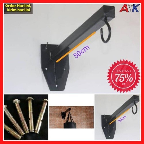 Gantungan Besi Gantungan Samsak / Bracket Samsak / Besi Sandsack Tinju Anti Karat / Gantungan Bracke