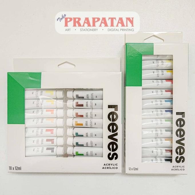 

Cat Akrilik Set Reeves 12X12Ml | Reeves Acrylic Set Fany Mall