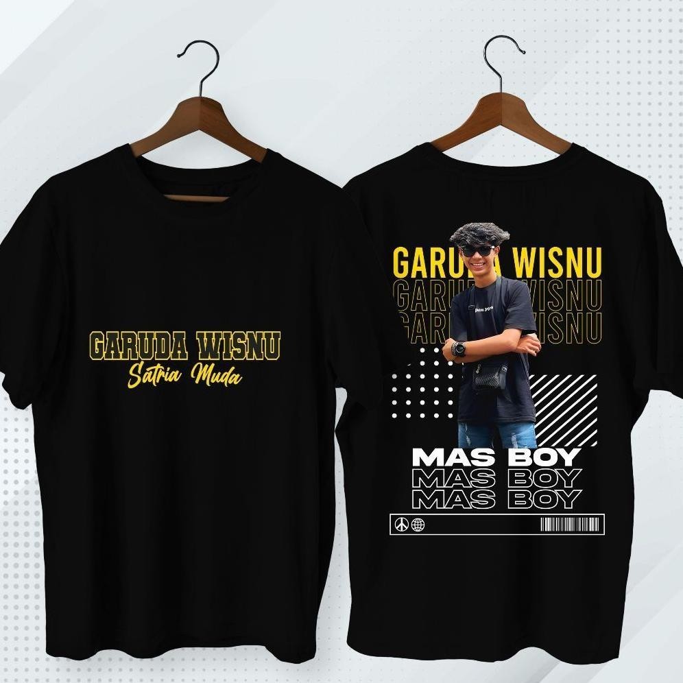 Promo Baju Kaos Fans Mas Boy Gwsm Garuda Wisnu Satria Muda Pria Aesthetic Pakaian T-Shirt