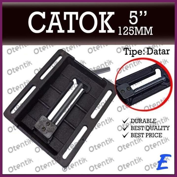 | SRD | CATOK BOR - CATOK DATAR 5" 125MM - RAGUM BOR DUDUK MILLING 125 MM