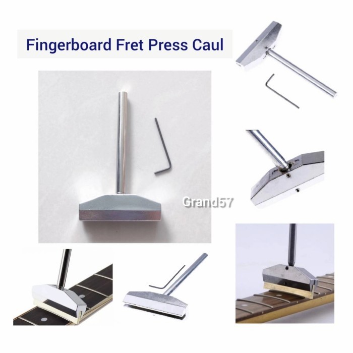 Ami Fingerboard Fret Press Fretboard Alat Reparasi Perbaikan Fret Gitar