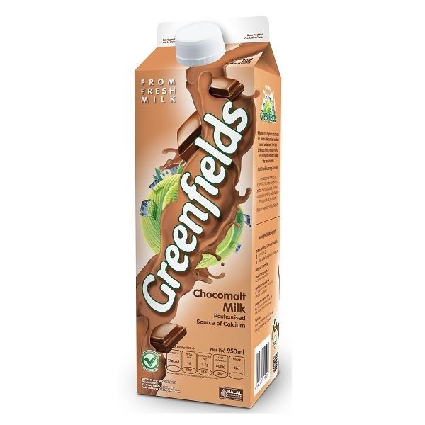 

GREENFIELDS CHOCO MILK 950 ML