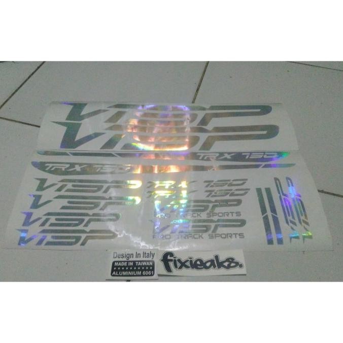 Decal Sticker Stiker Decals Visp Untuk Frame Visp Trx 790 Soloist Goshop Mall