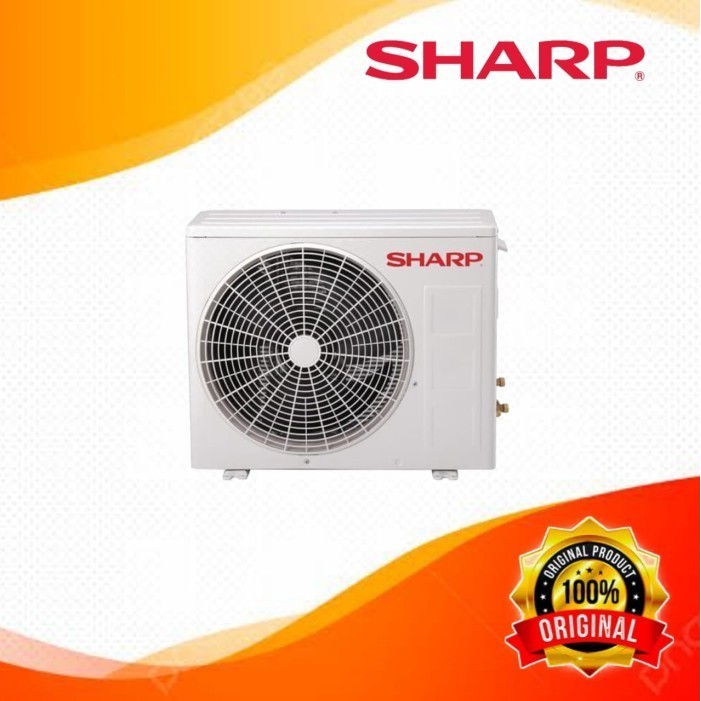 >>>>>] OUTDOOR AC SHARP AH-A5BEY SPLIT 1/2 PK STANDARD BARU