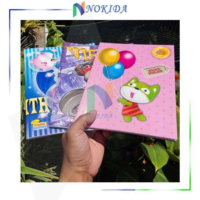

Qw-45 Nokida Buku Tulis Sekolah Vision 38 Lembar [1 Pack] / Buku Catatan / Tugas / Latihan / Buku 1 Pak / Alat Tulis Sekolah / Perlengkapan Lengkap Termurah
