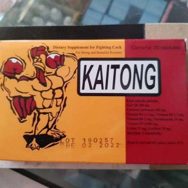 Diskon Kaitong Suplemen Ayam - Kaitong Obat Ayam Viral