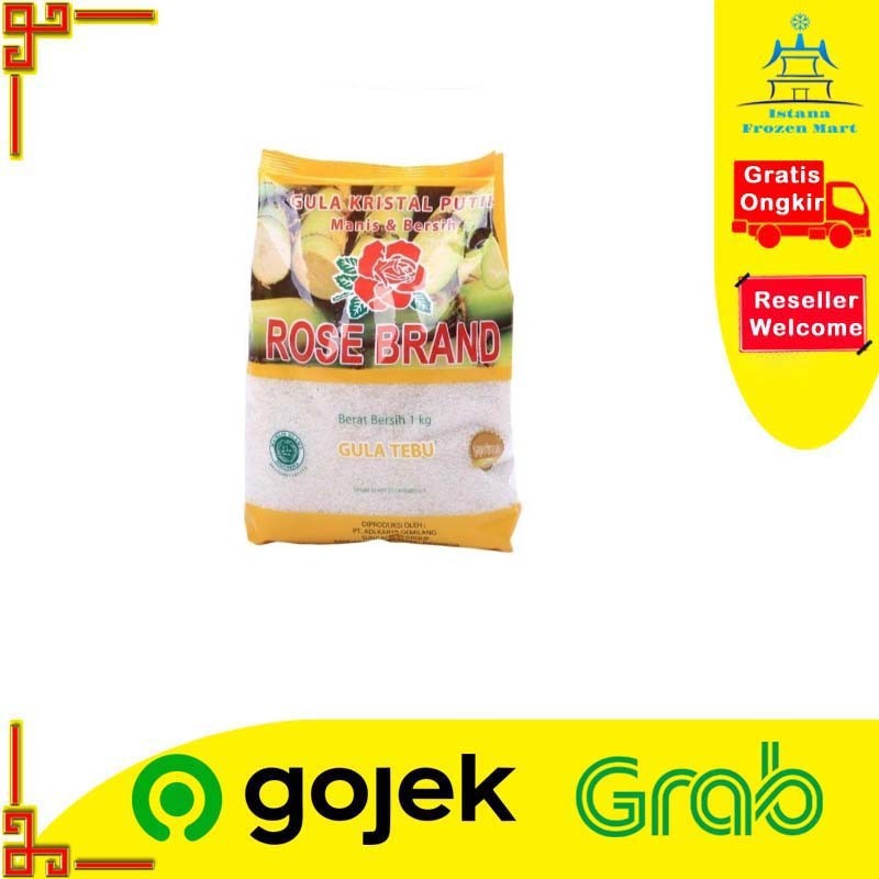 

Gula Pasir Kuning 1000 Gram - ROSE BRAND