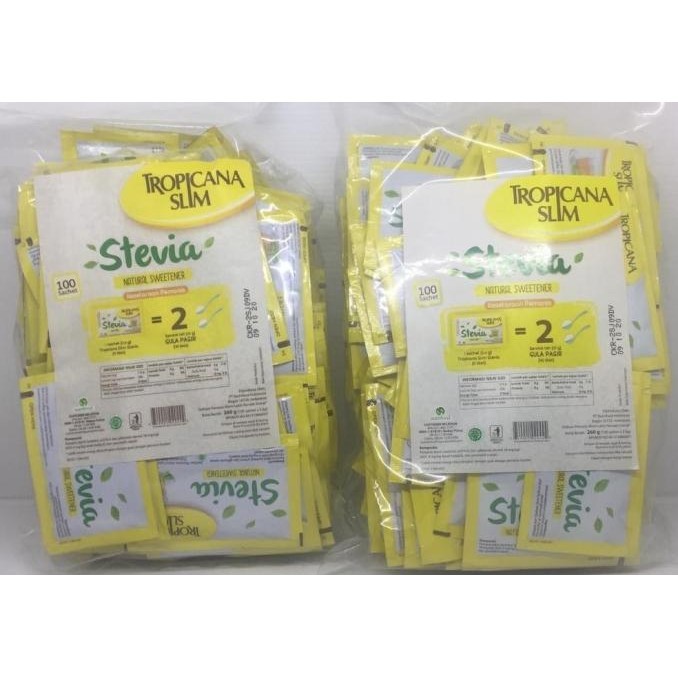 

Gula Tropicana Slim Stevia Gula Diet 100 Sachet April Staroutlet