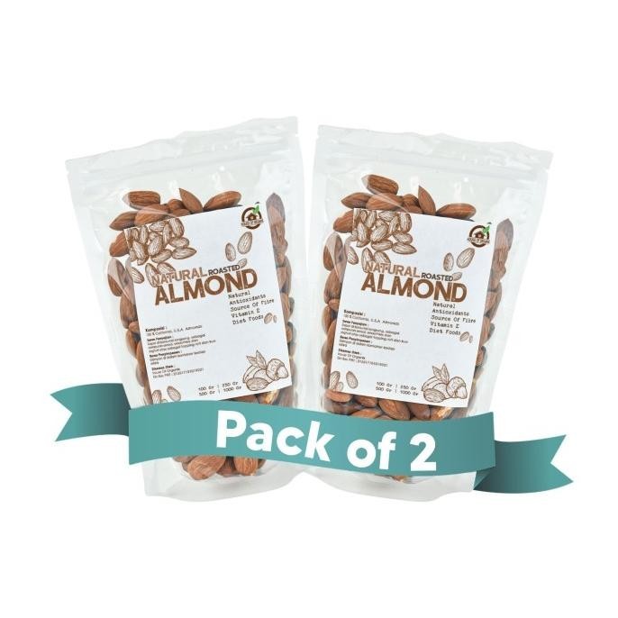 

House Of Organix Pack Of 2 Roasted Almond 250 Gr Revi Staroutlet