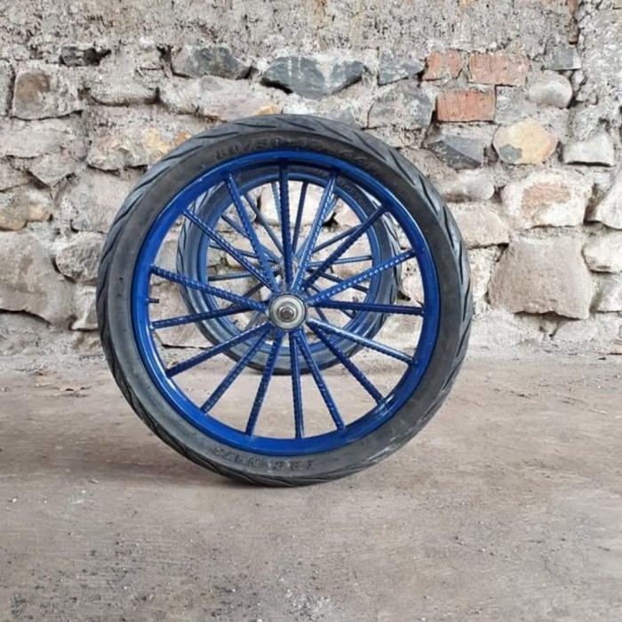 Roda Gerobak Dorong Roda Jari 8 x 2 Besar Satu Set