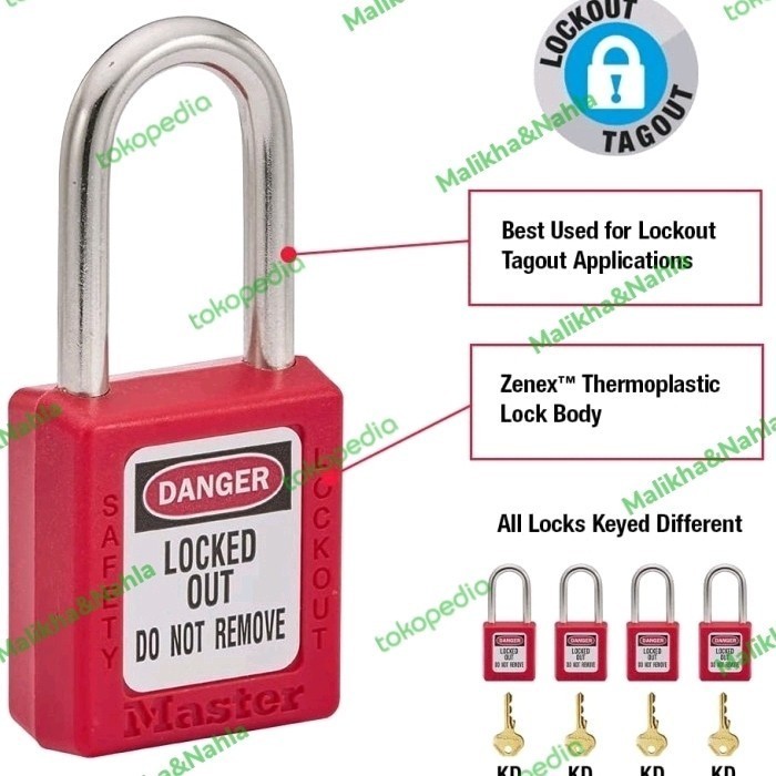 ~~~~~] Master Lock 410 Safety Padlock