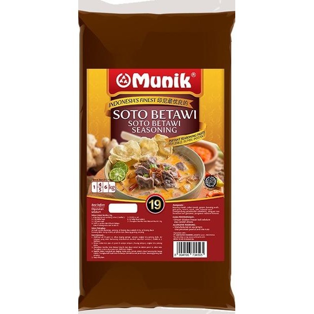 

Bumbu Munik Soto Betawi - 1000Gr Revi Staroutlet