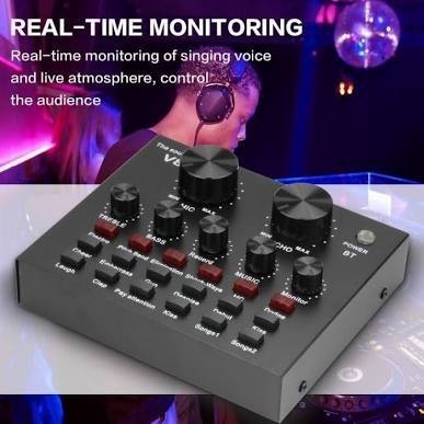 

SOUNDD V8 V8S V8U V8PLUS MIXER AUDIO USB EXTERNAL PODCAST RECORDING