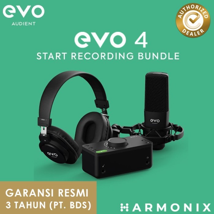 

AUDIENT EVO SRB / EVO START RECORDING AUDIO INTERFACE PAKET REKAMAN