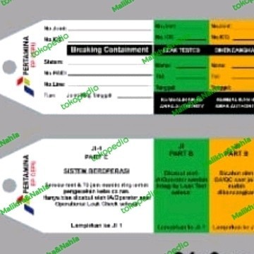 

langsung order saja] waterproof-paper-and-poly-tags/isolation-tag