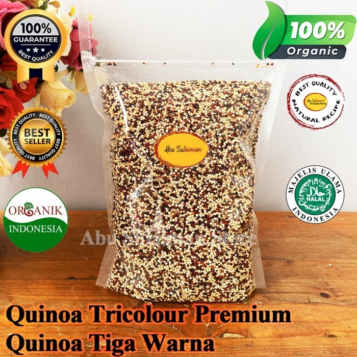 

Terlaris Organic Tricolor Quinoa 500gr - Quinoa Tricolour Premium High Quality SALE